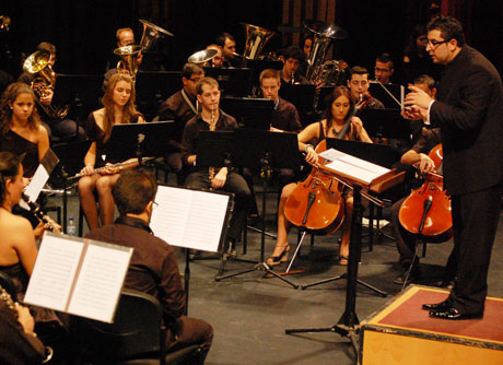 La Escuela de Música y Danza de Roquetas organiza varios conciertos al año.